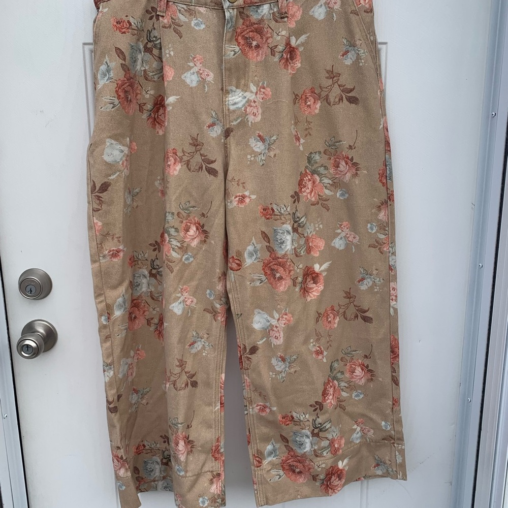 Floral Women’s Wide Leg Pants